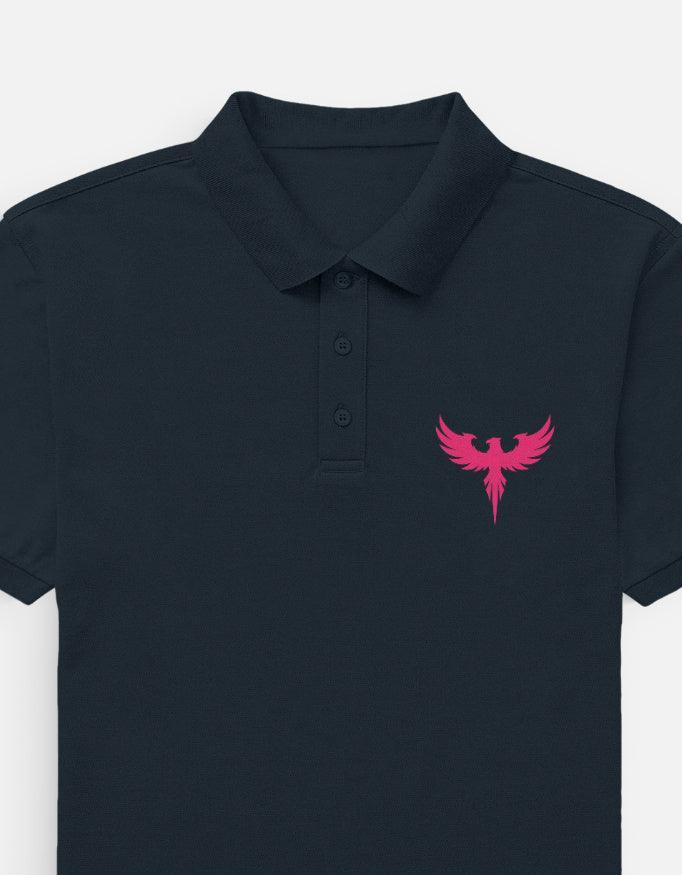 The Crimson Rebirth Polo – Pink Phoenix Premium - VIVA ENTERPRISES 