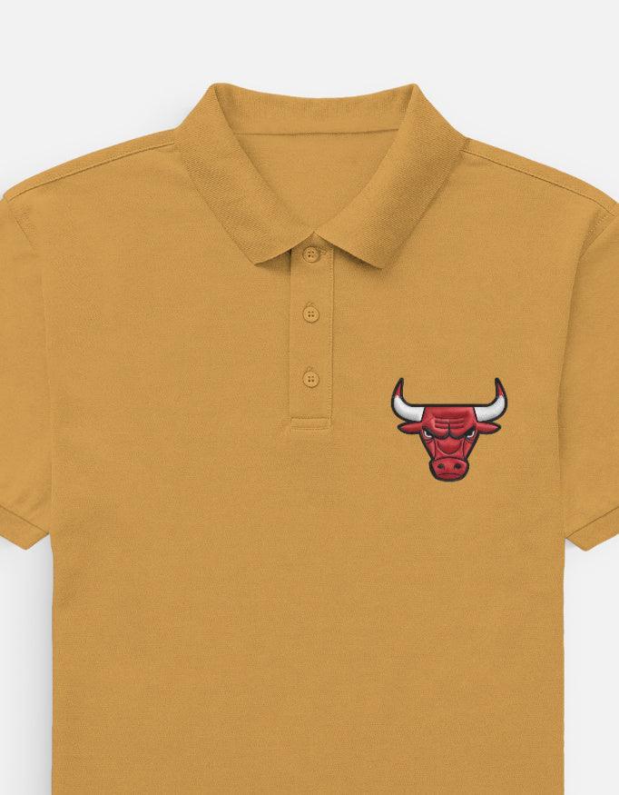 The Crimson Charging Bull Polo – Red & Black Premium - VIVA ENTERPRISES 
