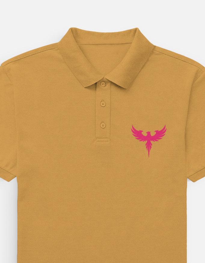 The Crimson Rebirth Polo – Pink Phoenix Premium - VIVA ENTERPRISES 