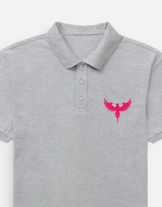 The Crimson Rebirth Polo – Pink Phoenix Premium - VIVA ENTERPRISES 