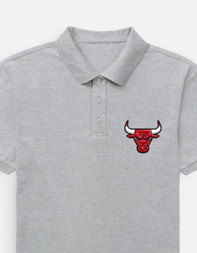 The Crimson Charging Bull Polo – Red & Black Premium - VIVA ENTERPRISES 