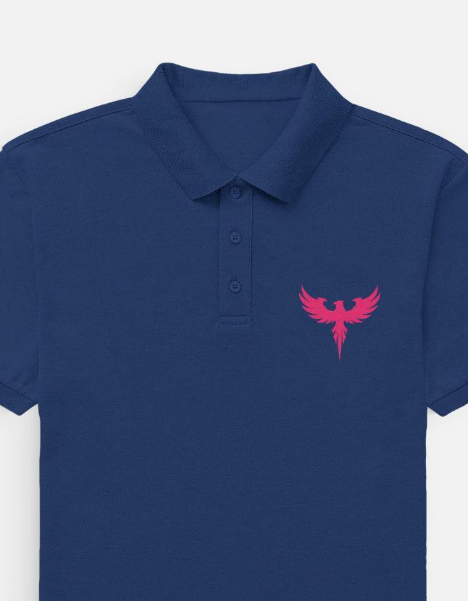 The Crimson Rebirth Polo – Pink Phoenix Premium - VIVA ENTERPRISES 