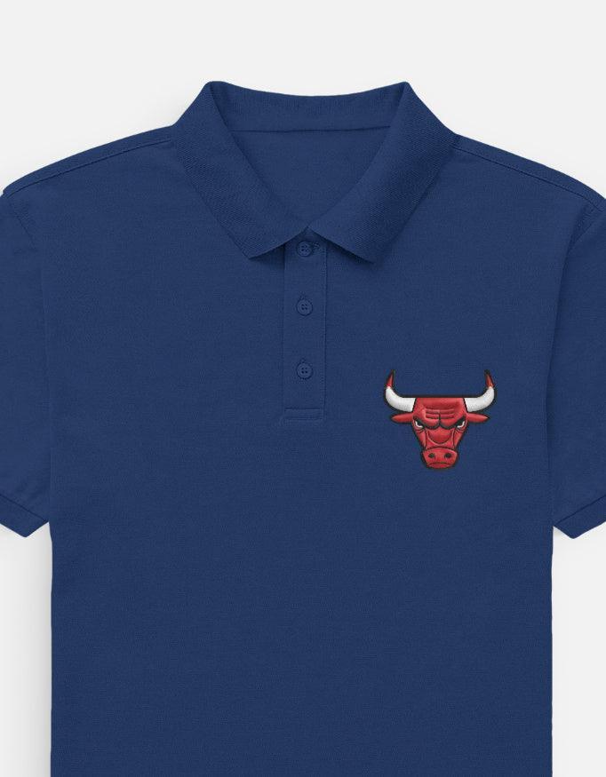 The Crimson Charging Bull Polo – Red & Black Premium - VIVA ENTERPRISES 